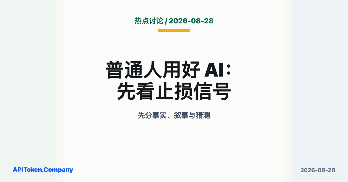 普通人应该怎么用好AI：孙宇晨“女友”长文里的高价叙事，AI能帮你止损吗